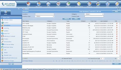eclipsys emr software.
